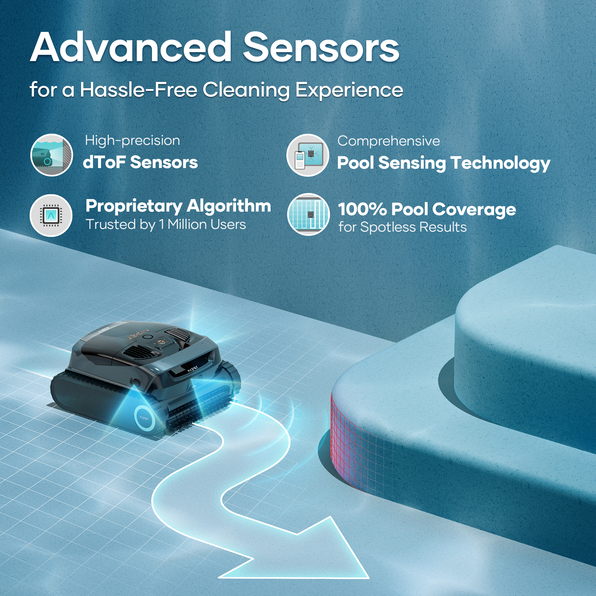 Aiper Scuba X1 Robotic Pool Cleaner