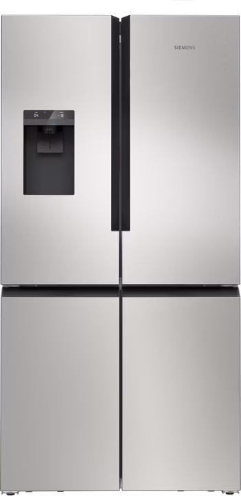 SIEMENS KF96DPXEA iQ700 French door bottom freezer. multi door 183 x 90.5 cm Brushed black steel antiFingerprint. Total noFrost