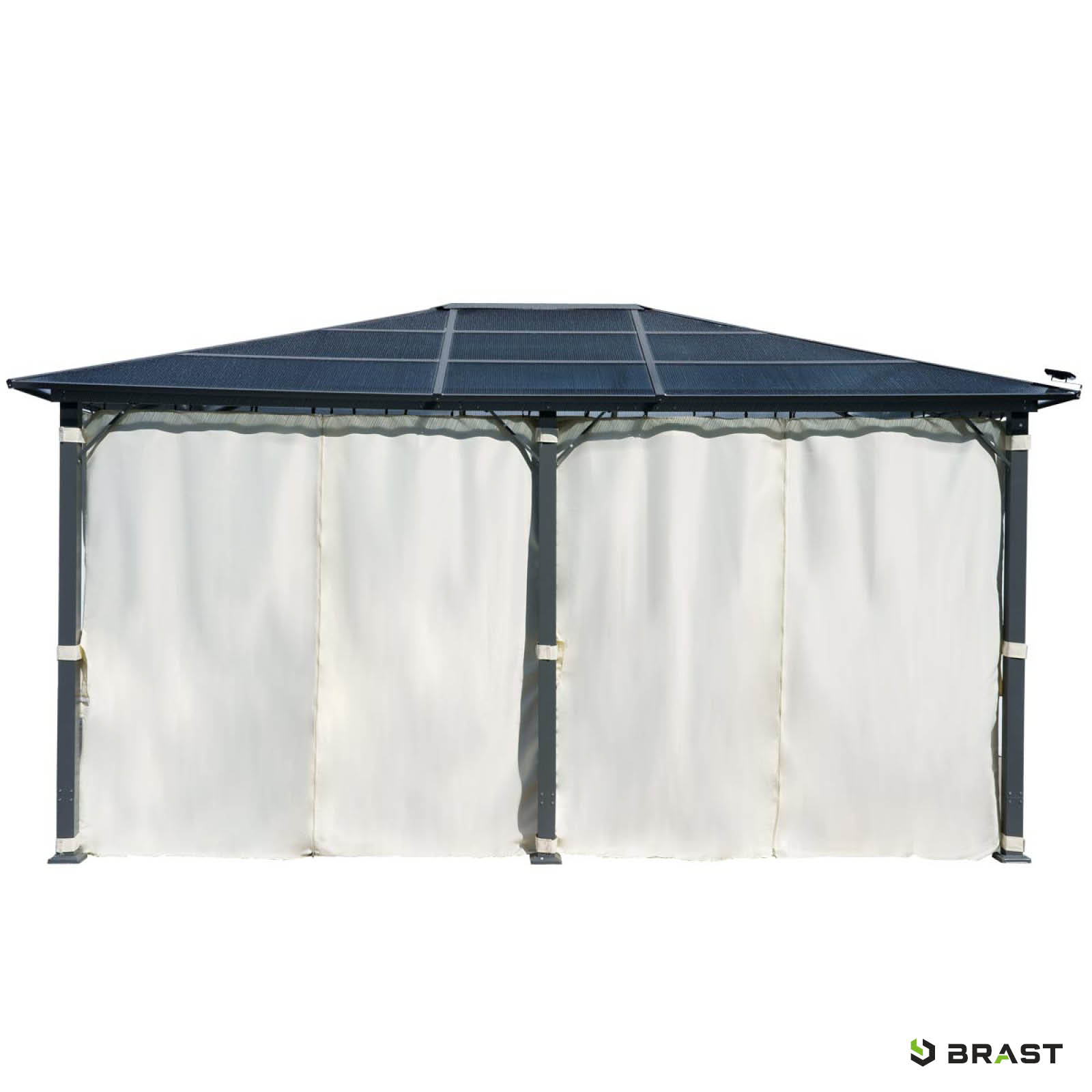 BRAST Alu Pavillon PREMIUM 3.6x4.8m beige