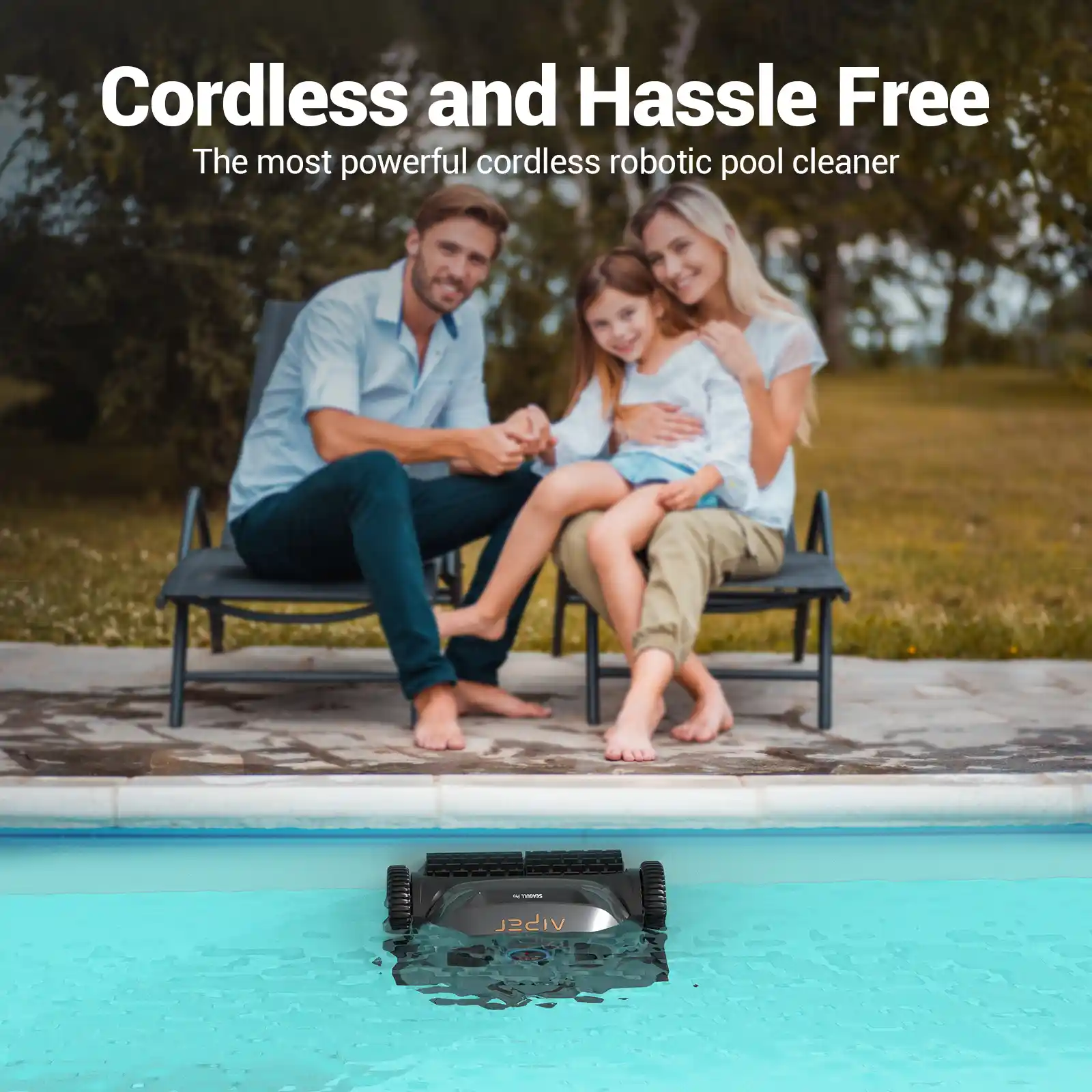 Aiper Seagull Pro (ZT6002) and hook and Dustbin Assembly（180um）