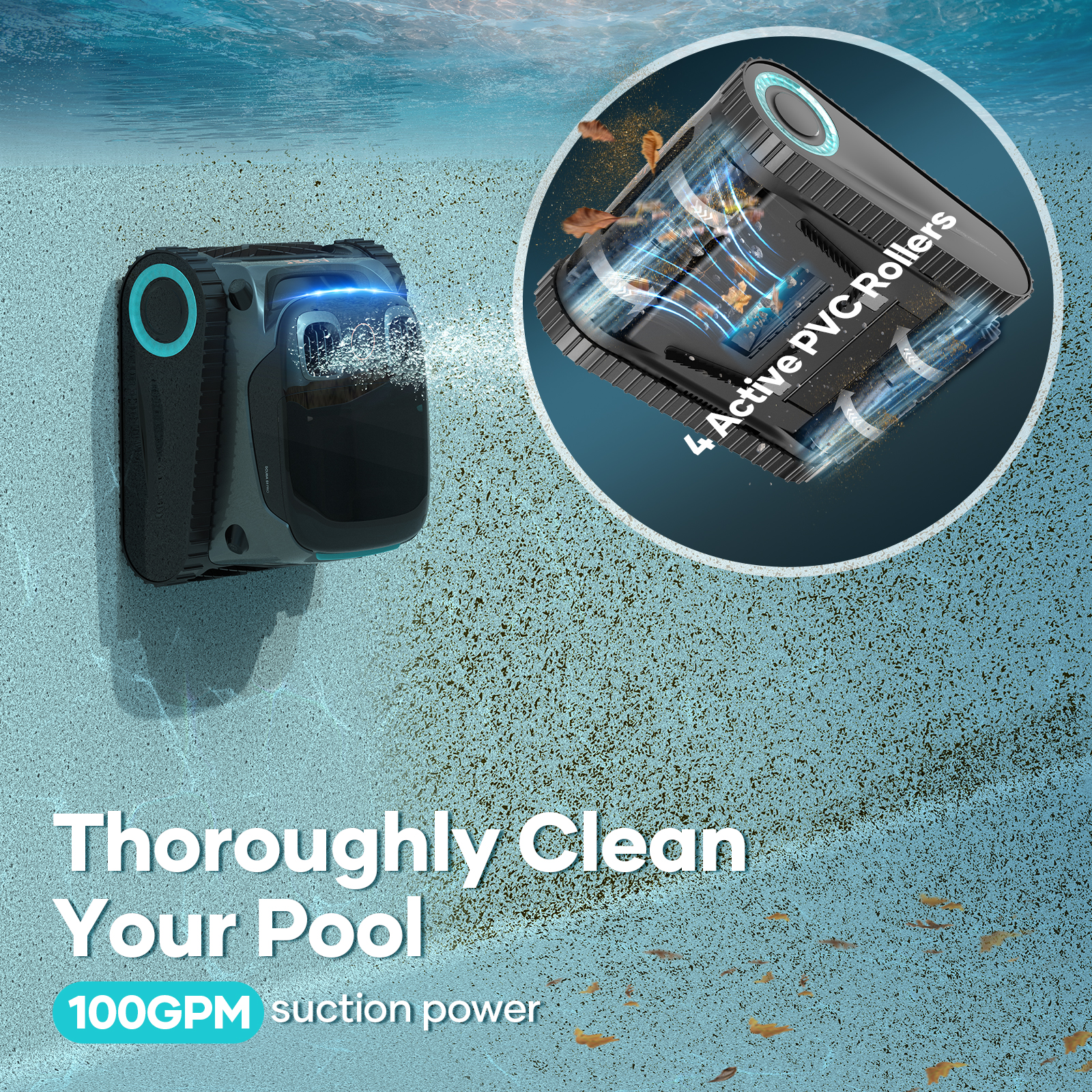 Aiper Scuba S1 Pro Cordless Robotic Pool Cleaner (2025 Upgraded)