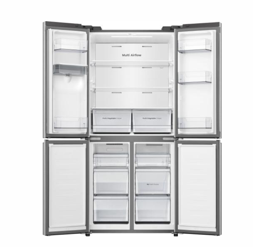 Hisense FMN470W20E Wifi Connected Non-Plumbed Total No Frost Fridge Freezer - Stainless Steel