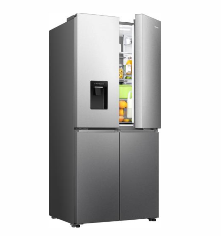 Hisense FMN470W20E Wifi Connected Non-Plumbed Total No Frost Fridge Freezer - Stainless Steel