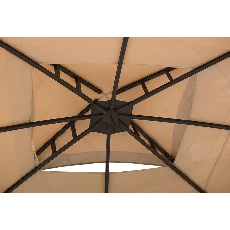 Moorehead 12 Ft. W x 10 Ft. D Steel Patio Gazebo