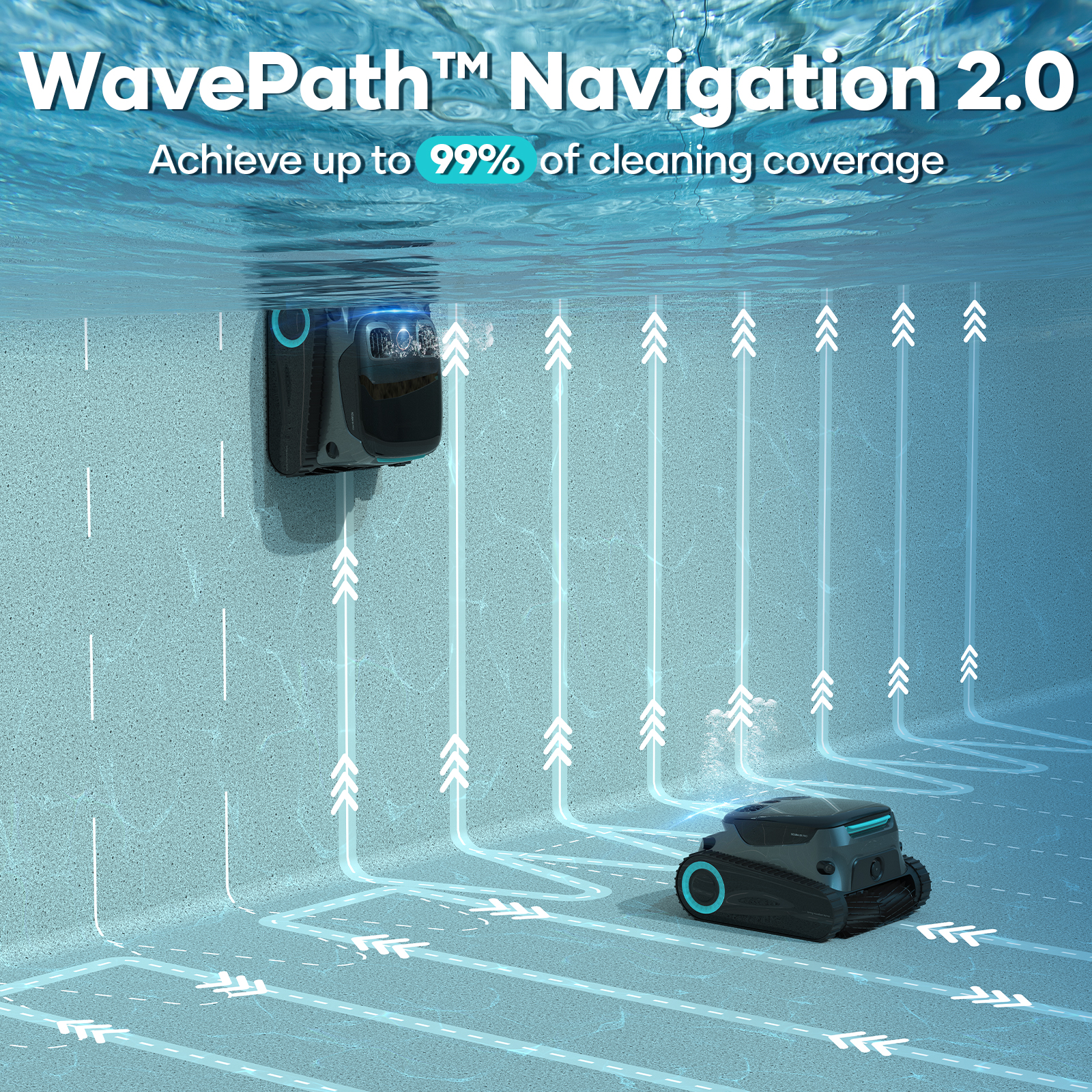 Aiper Scuba S1 Pro Cordless Robotic Pool Cleaner (2025 Upgraded)