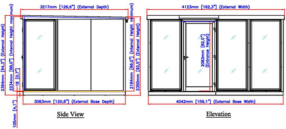 Duramax Insulated Glass Building 13'x10' - 32003