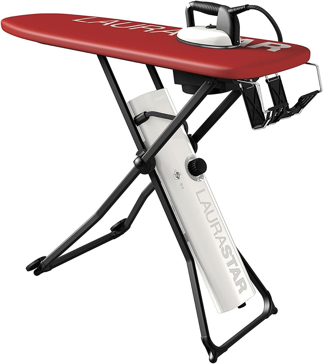 Laurastar Go Plus All-in-One Ironing System: Dry Microfine Hygienic Steam, Professional Iron with Active Board for Fast, Professional Results