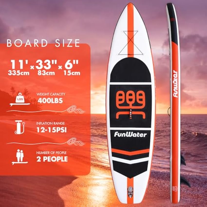 FunWater Inflatable 11'×33