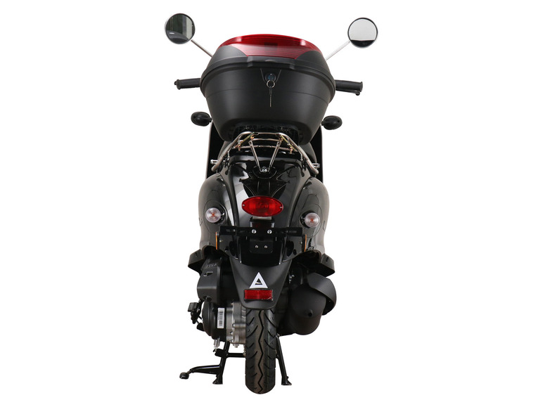 Alpha Motors Mofaroller Venus 50 ccm EURO 5 schwarz inkl. Topcase