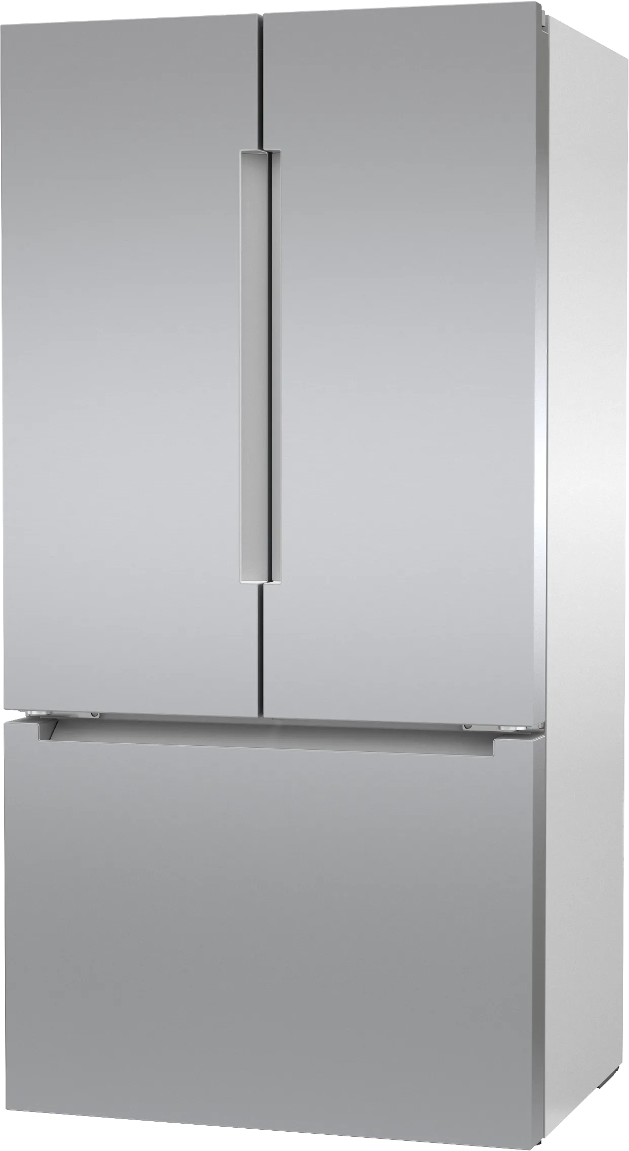 Bosch B36CT81ENS 800 Series French Door Bottom Mount Refrigerator 36'' Stainless steel (with anti-fingerprint). Total No Frost