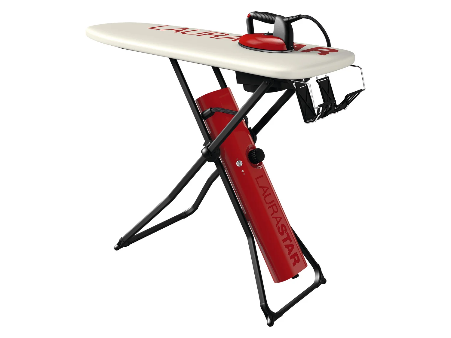 Laurastar Go Plus All-in-One Ironing System: Dry Microfine Hygienic Steam, Professional Iron with Active Board for Fast, Professional Results