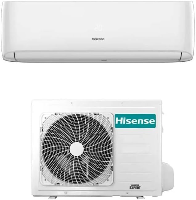 Condizionatore Climatizzatore Hisense Easy Smart Wifi Integrato A++ R32 Inverter in Pompa di Calore Modello 2025 (12000 BTU CA35MR0BG) [Classe di efficienza energetica A++]