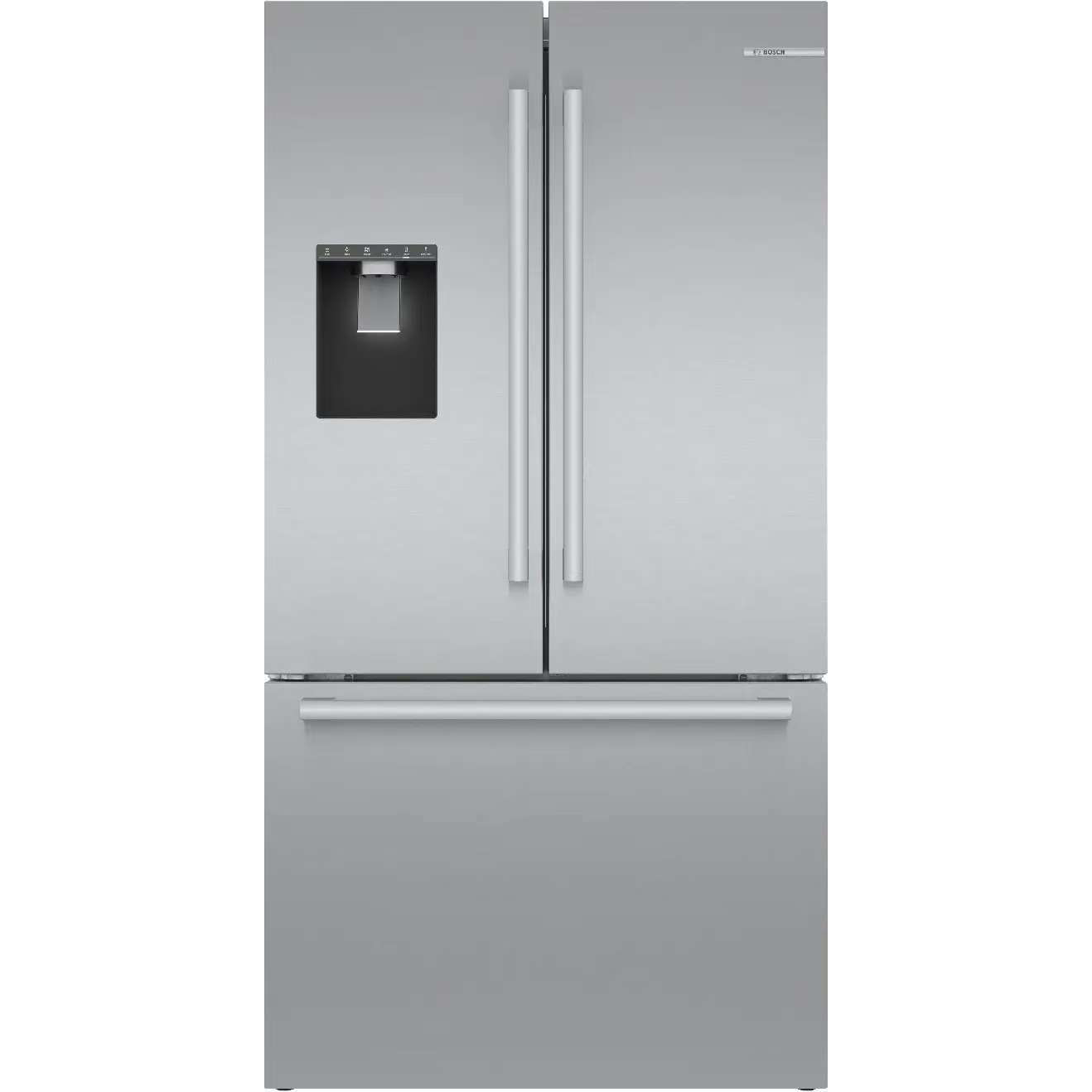 Bosch B36CD50SNS 500 Series French Door Bottom Mount Refrigerator 36'' Stainless steel (with anti-fingerprint). Total No Frost