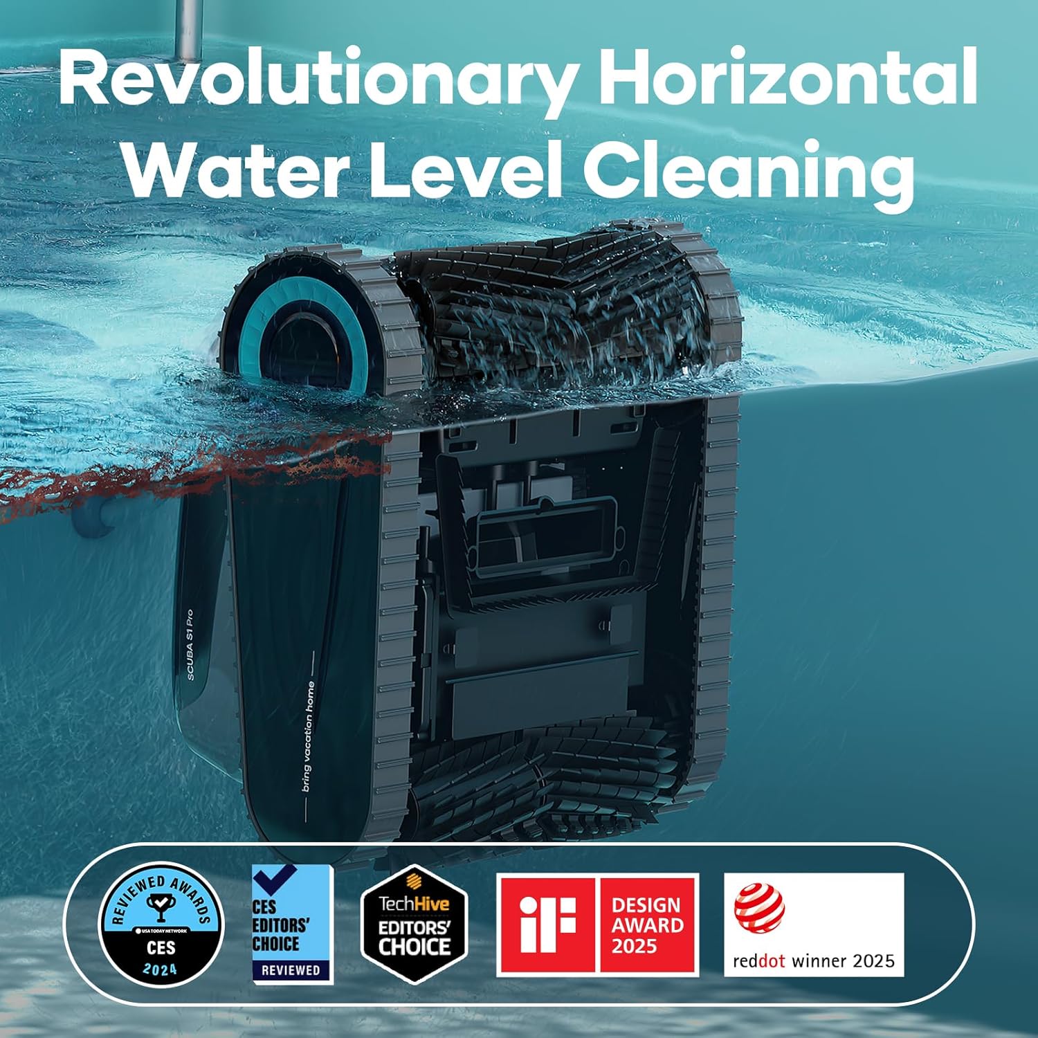 Aiper Scuba S1 Pro Cordless Robotic Pool Cleaner (2025 Upgraded)
