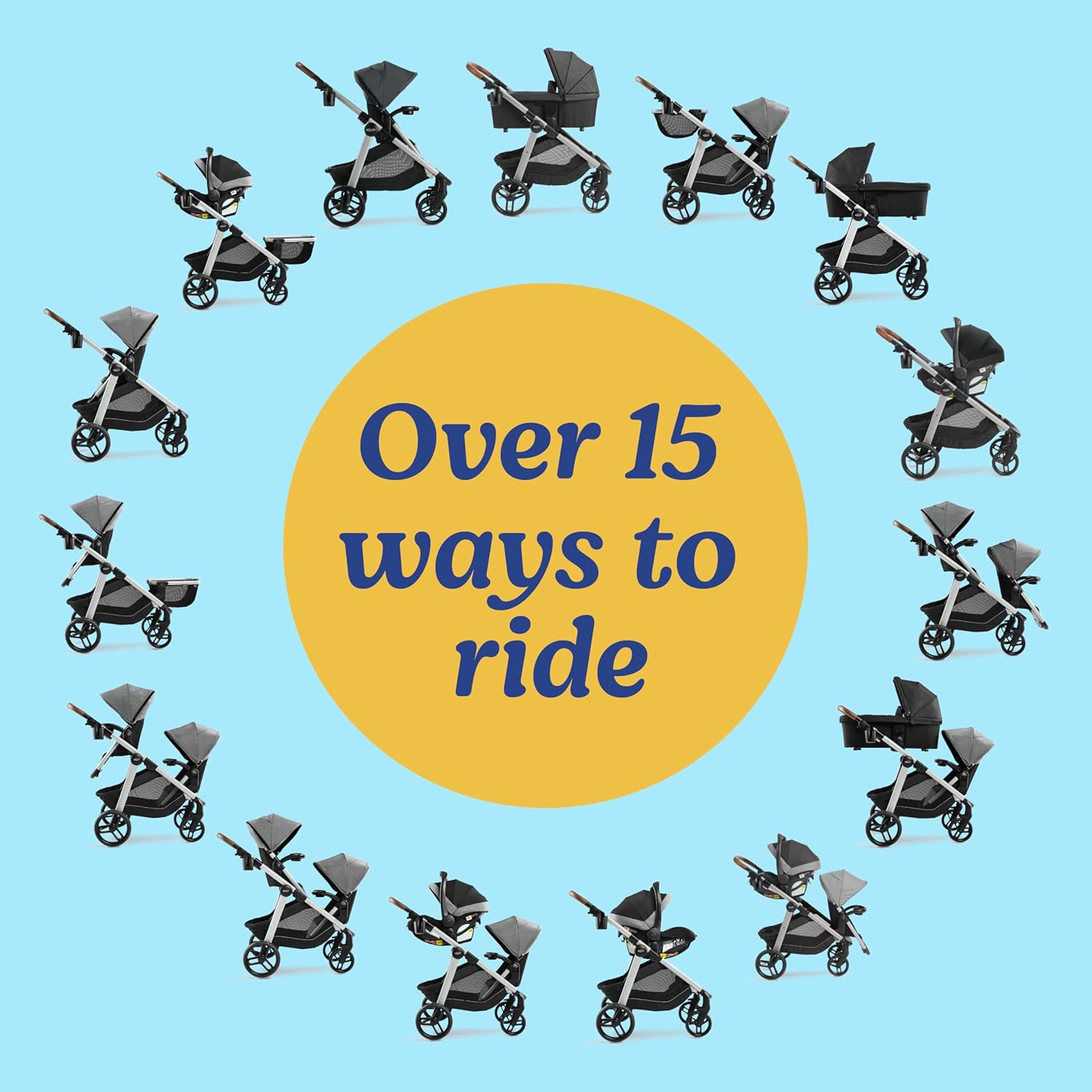 Graco Modes Nest2Grow Travel System, Riordan