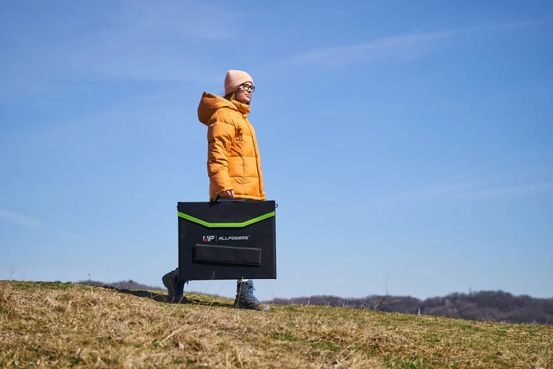 ALLPOWER Solar Generator Kit 1800W (R1500 + SP027 100W Solar Panel)