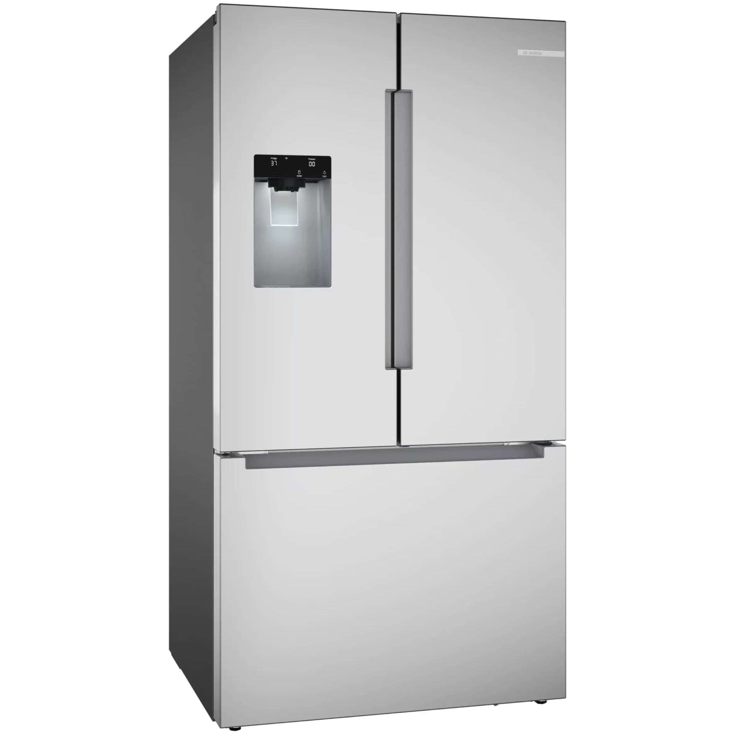 Bosch B36FD10ENS 100 Series French Door Bottom Mount Refrigerator 36'' Stainless steel (with anti-fingerprint). Total No Frost