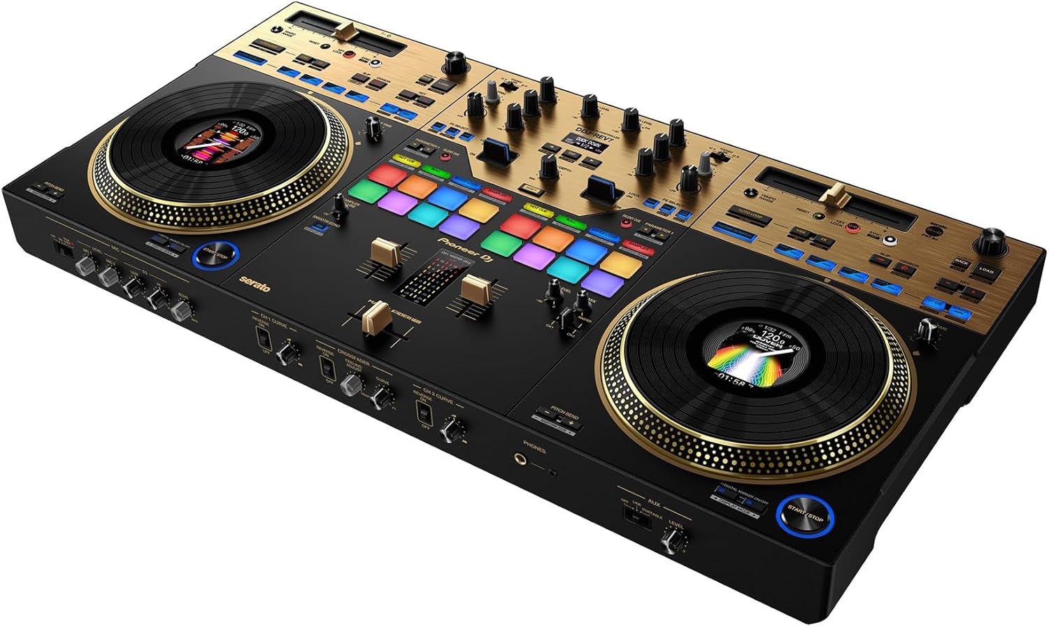 Pioneer DJ DDJ-REV7 2-deck Serato DJ Controller - Limited Edition Gold