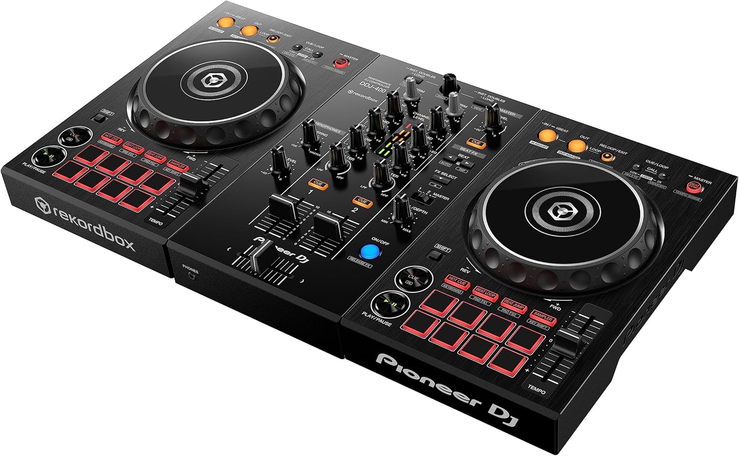 Pioneer DJ DDJ-400 2-Deck Rekordbox DJ Controller
