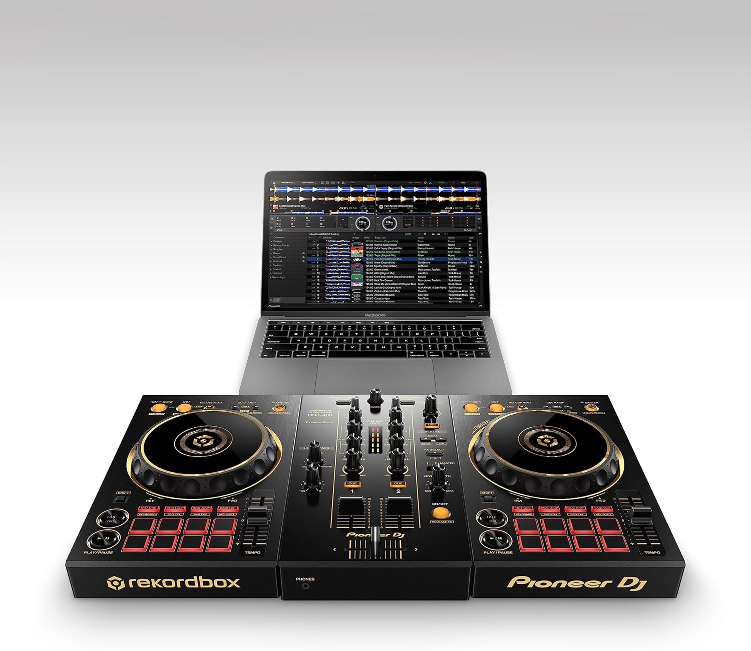 Pioneer DJ DDJ-400 2-Deck Rekordbox DJ Controller