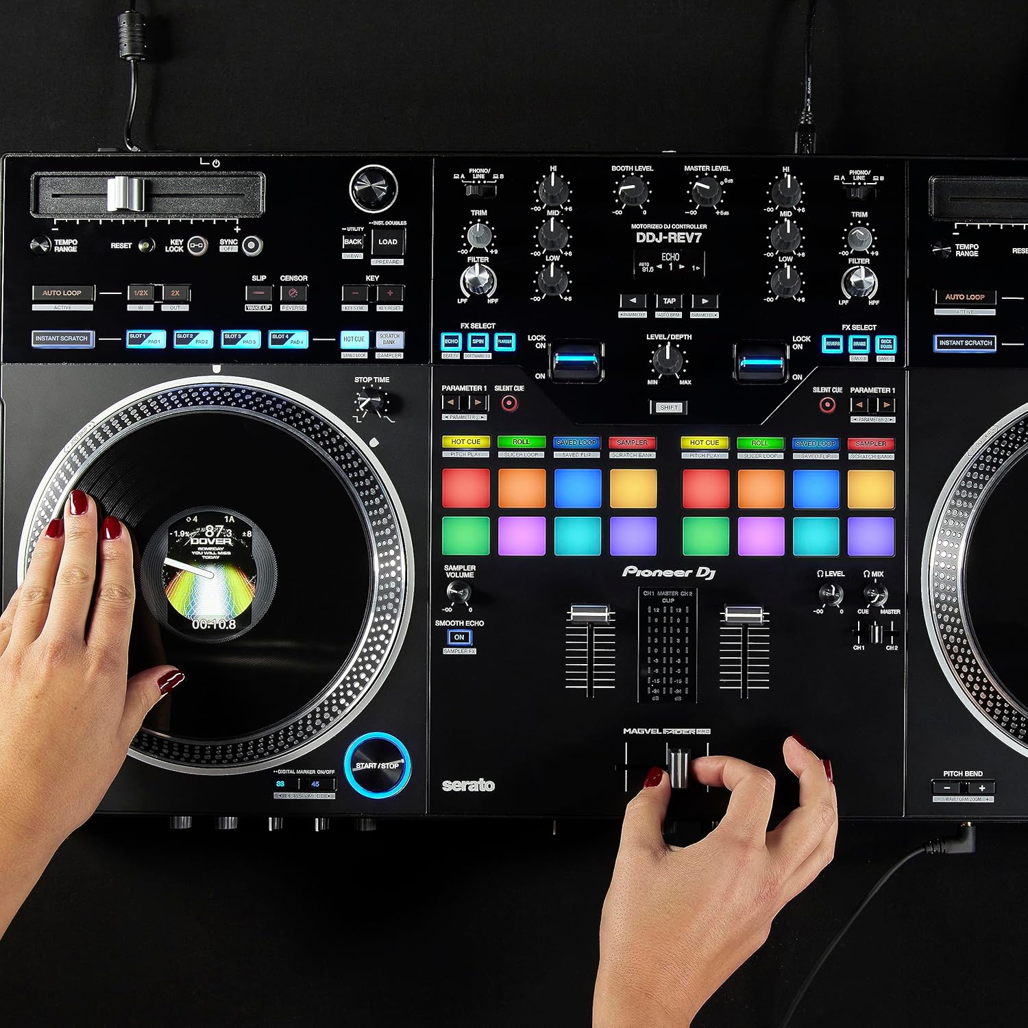 Pioneer DJ DDJ-REV7 2-deck Serato DJ Controller