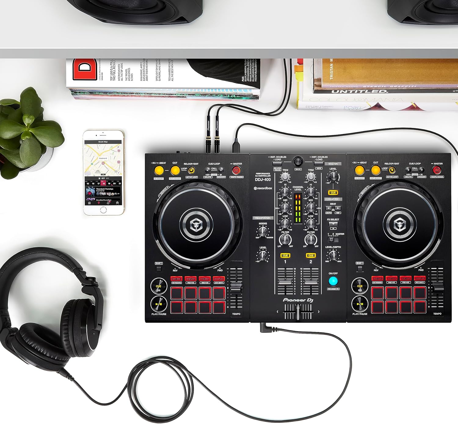 Pioneer DJ DDJ-400 2-Deck Rekordbox DJ Controller