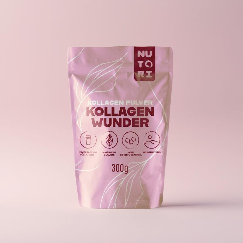 Nutori - Kollagen Pulver - Weidehaltung - Kollagen Hydrolysat Peptide - Made in Germany - laborgeprüft