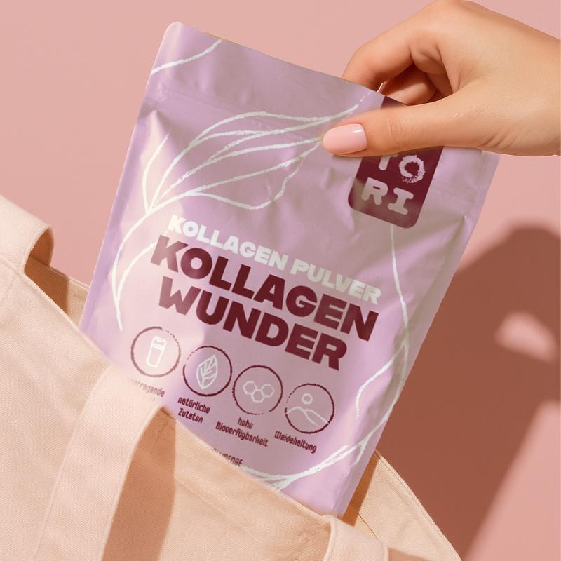 Nutori - Kollagen Pulver - Weidehaltung - Kollagen Hydrolysat Peptide - Made in Germany - laborgeprüft