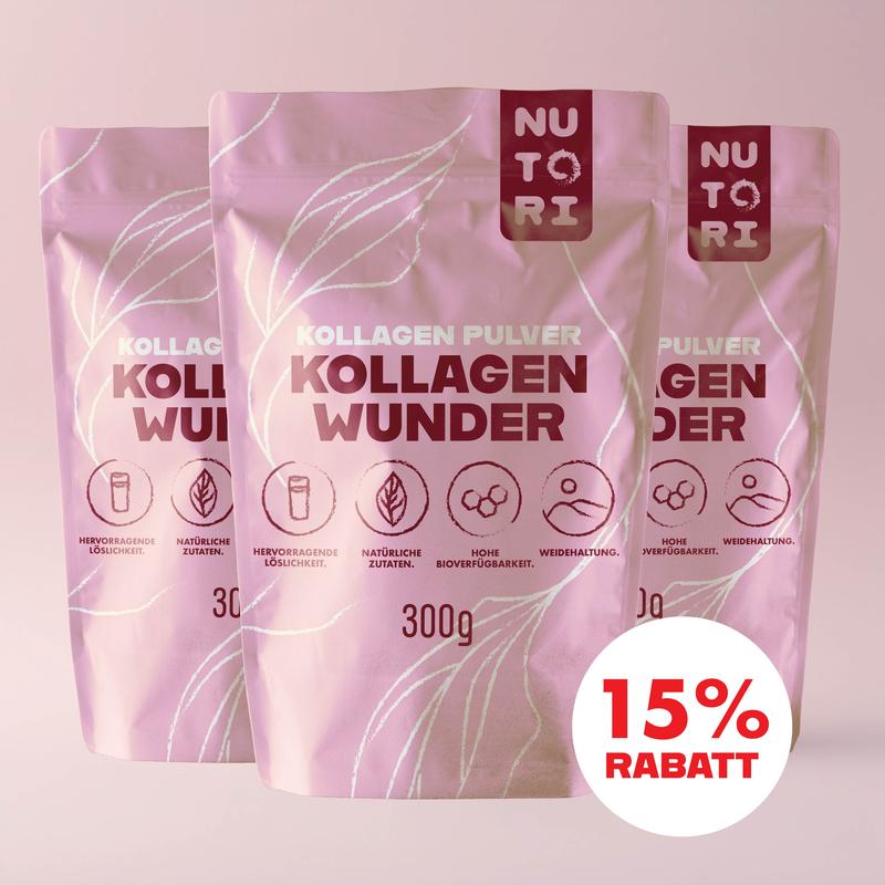 Nutori - Kollagen Pulver - Weidehaltung - Kollagen Hydrolysat Peptide - Made in Germany - laborgeprüft