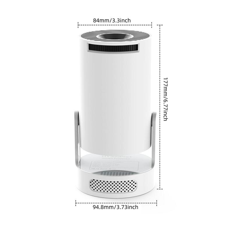 MAGCUBIC Tragbarer Projektor, 290ANSI Android 11 Tragbarer Projektor, WiFi6 BT5.4 Eingebauter Lautsprecher Mini Smart Projektor für Zuhause