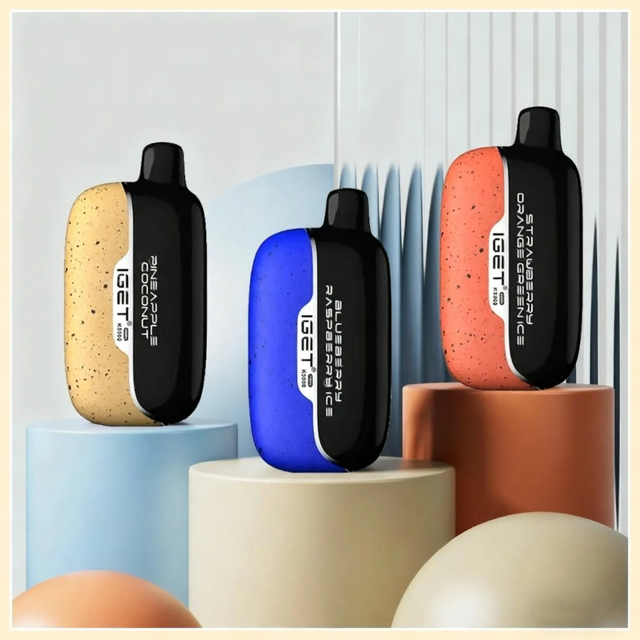 IGET MOON 5000 PUFFS 3pcs