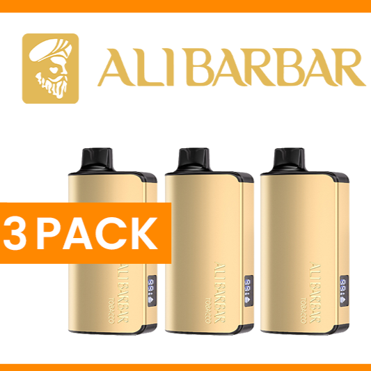 ALIBARBAR INGOT-9000 PUFFS 3pcs