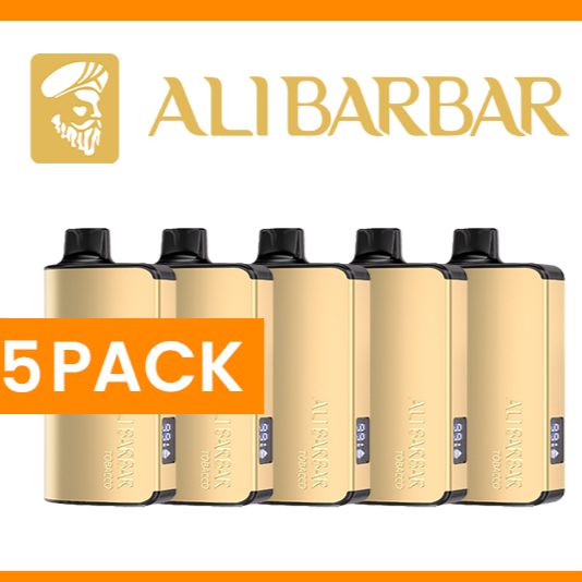 ALIBARBAR INGOT-9000 PUFFS 5pcs