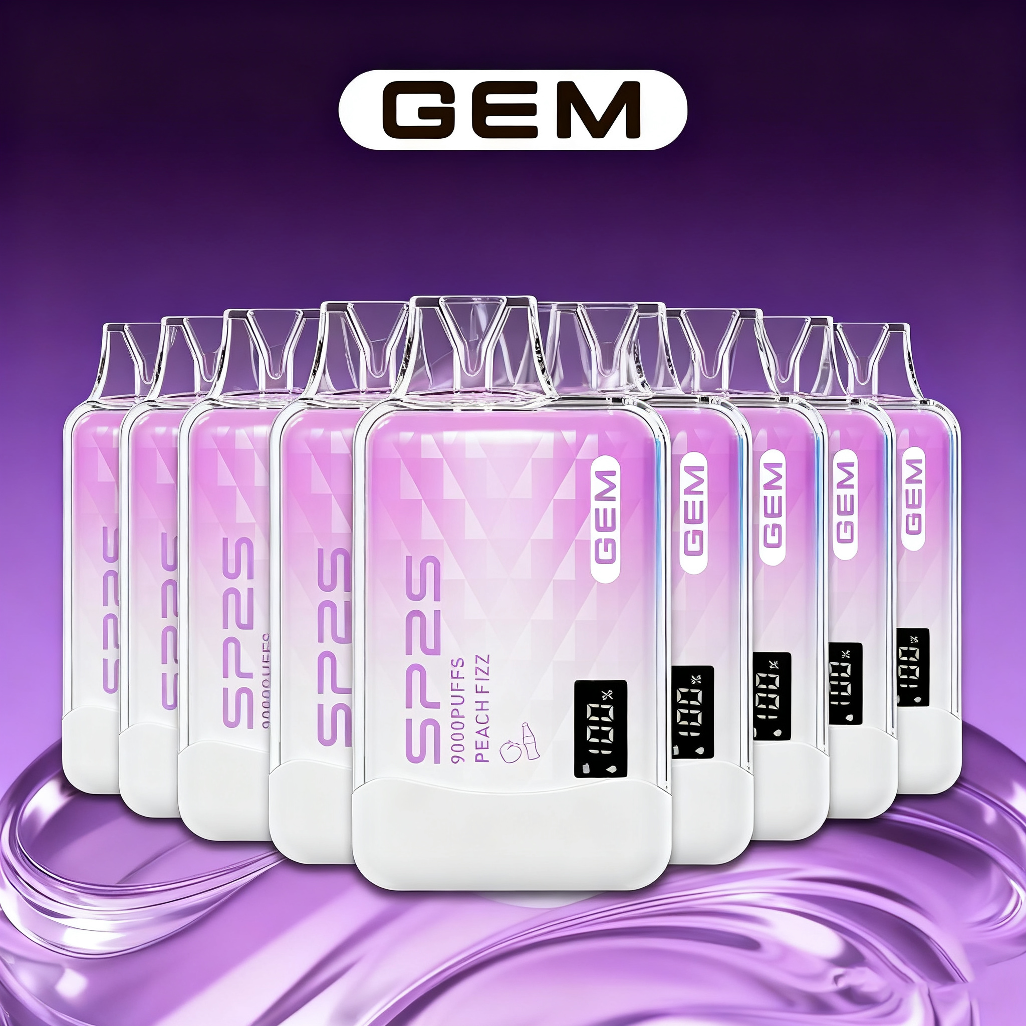 SP2S GEM 9000 puffs 10pcs