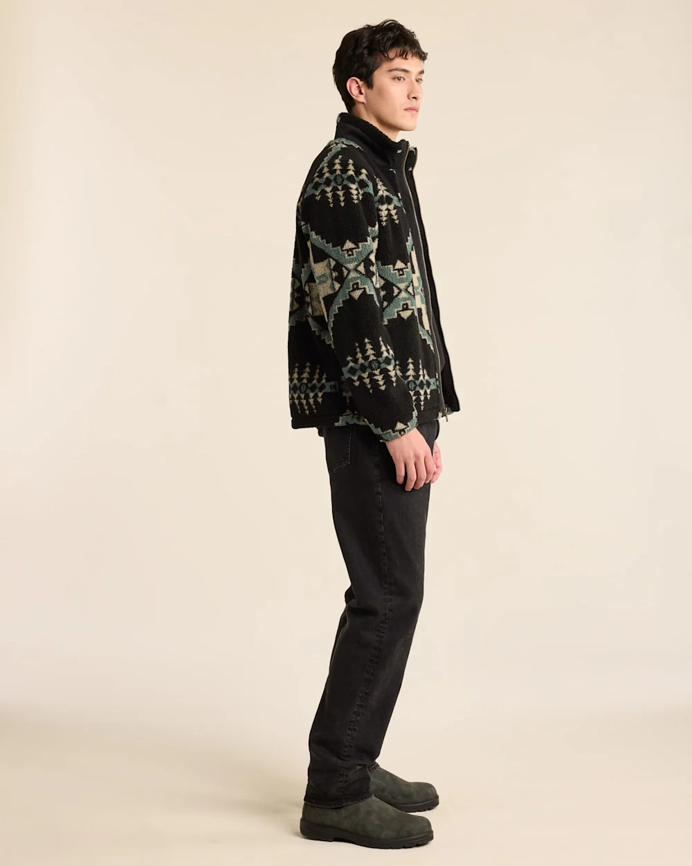 MEN'S TAHUYA BERBER FLEECE JACKET