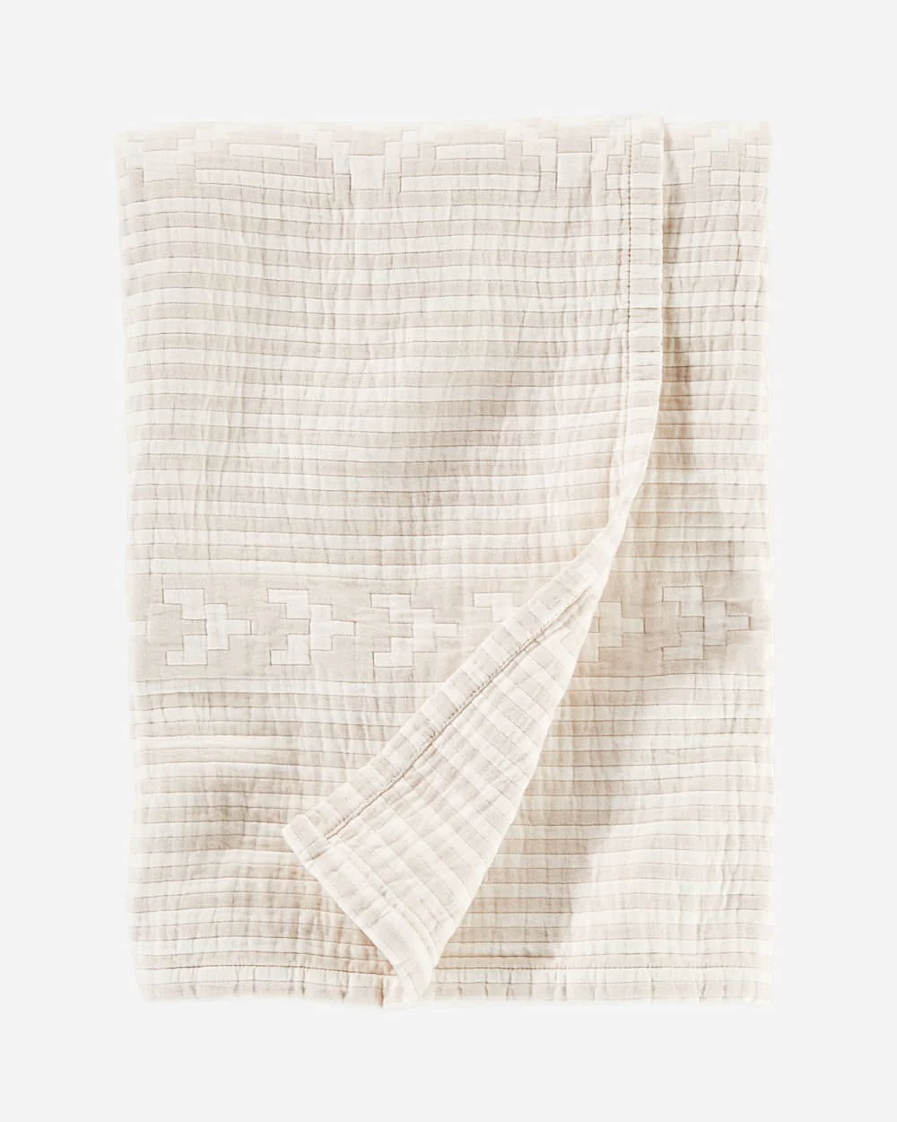 GANADO COTTON MATELASSE COVERLET