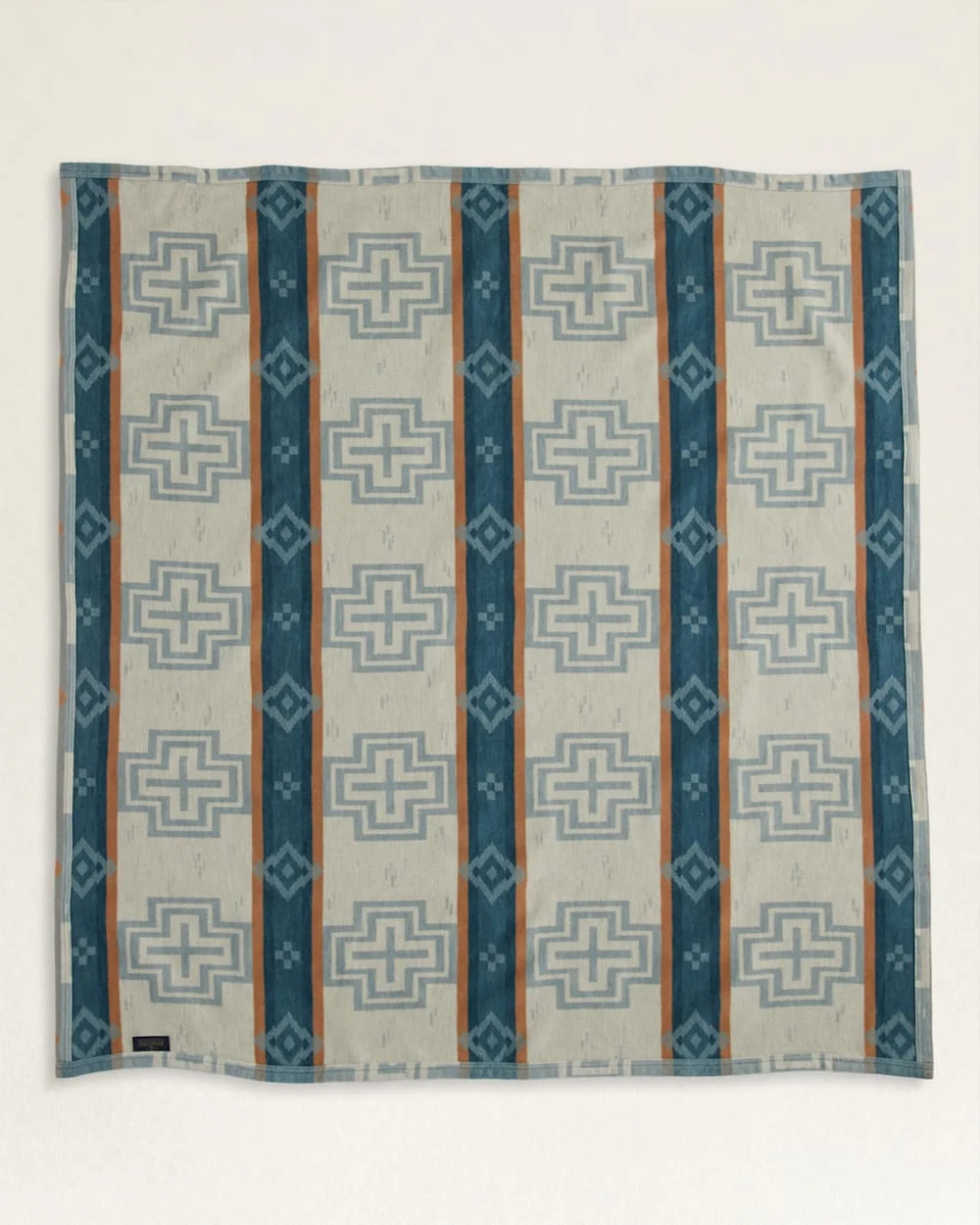 SAN MARINO/STRIPE ORGANIC COTTON THROW GIFT PACK