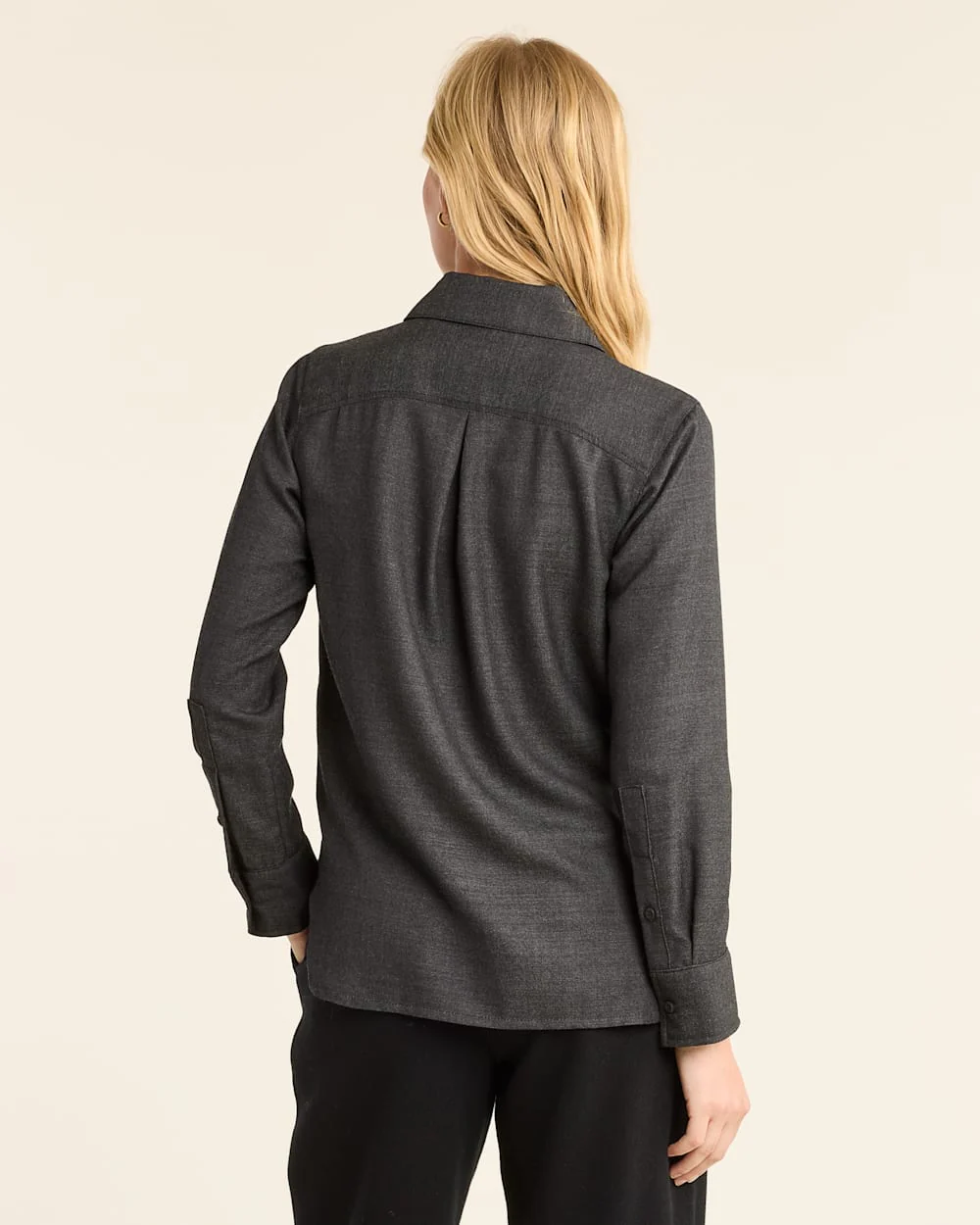 WOMEN'S WORSTED WOOL SHIRT