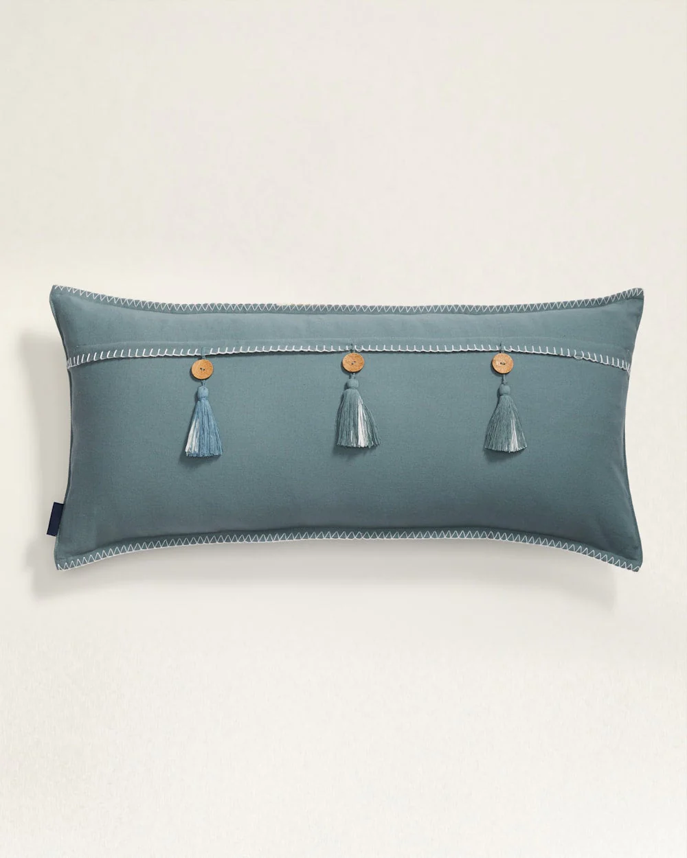 HARDING EMBROIDERED LUMBAR PILLOW