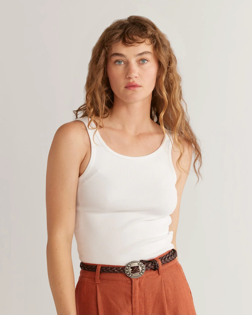 WOMEN'S PIMA COTTON BABY TANK