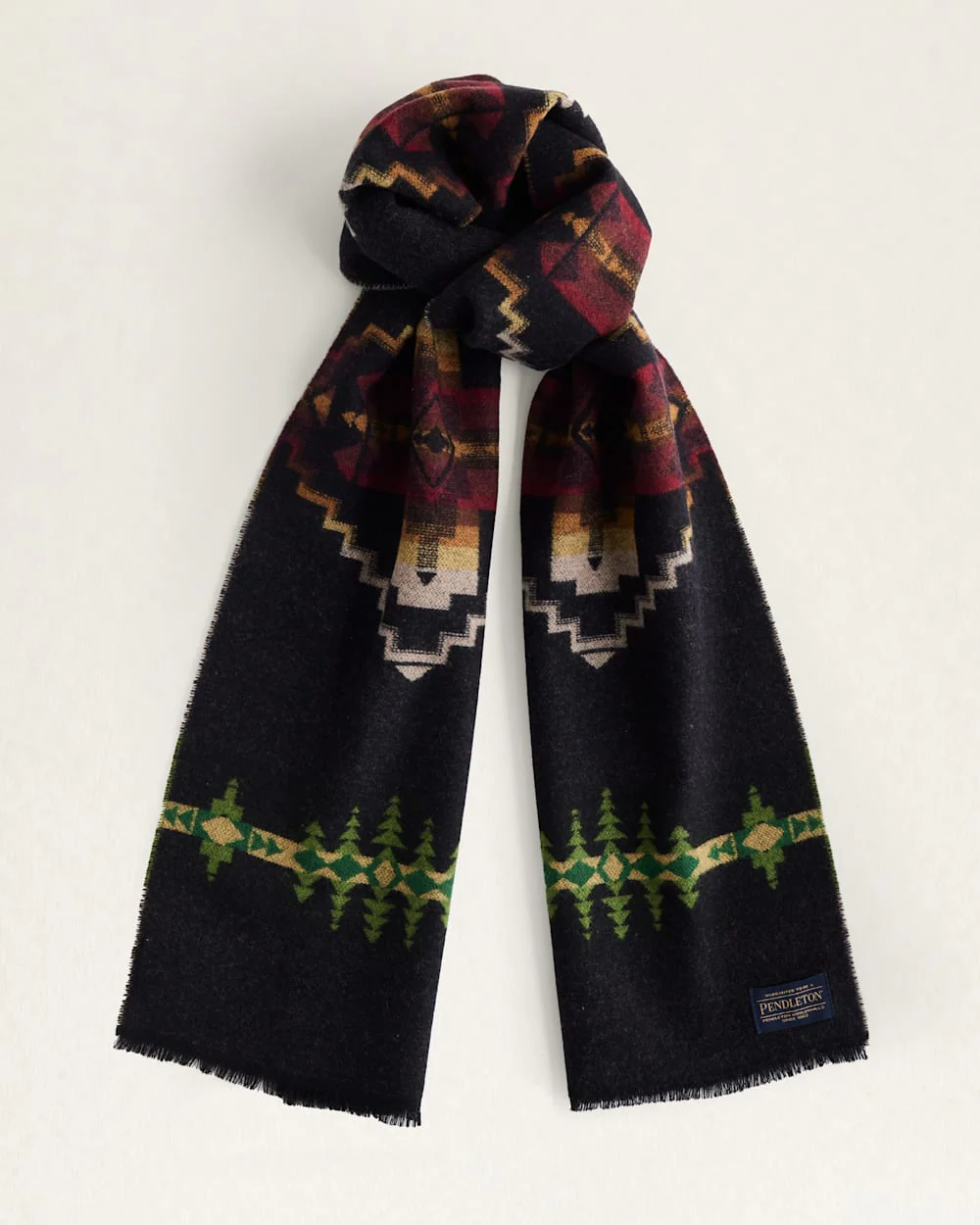 FOUR CORNERS WOOL SCARF