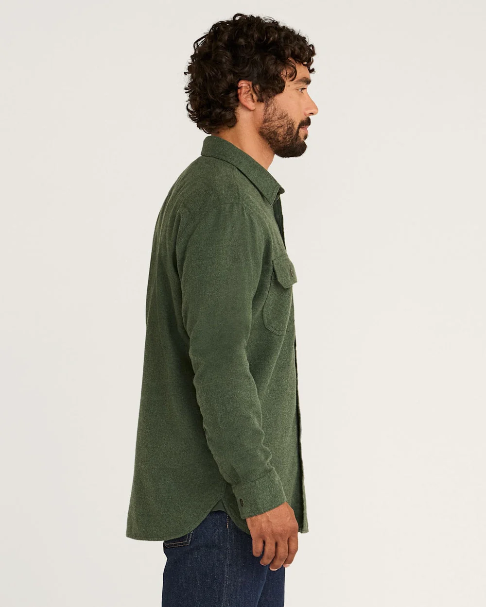 MEN'S BURNSIDE DOUBLEBRUSHED FLANNEL SHIRT