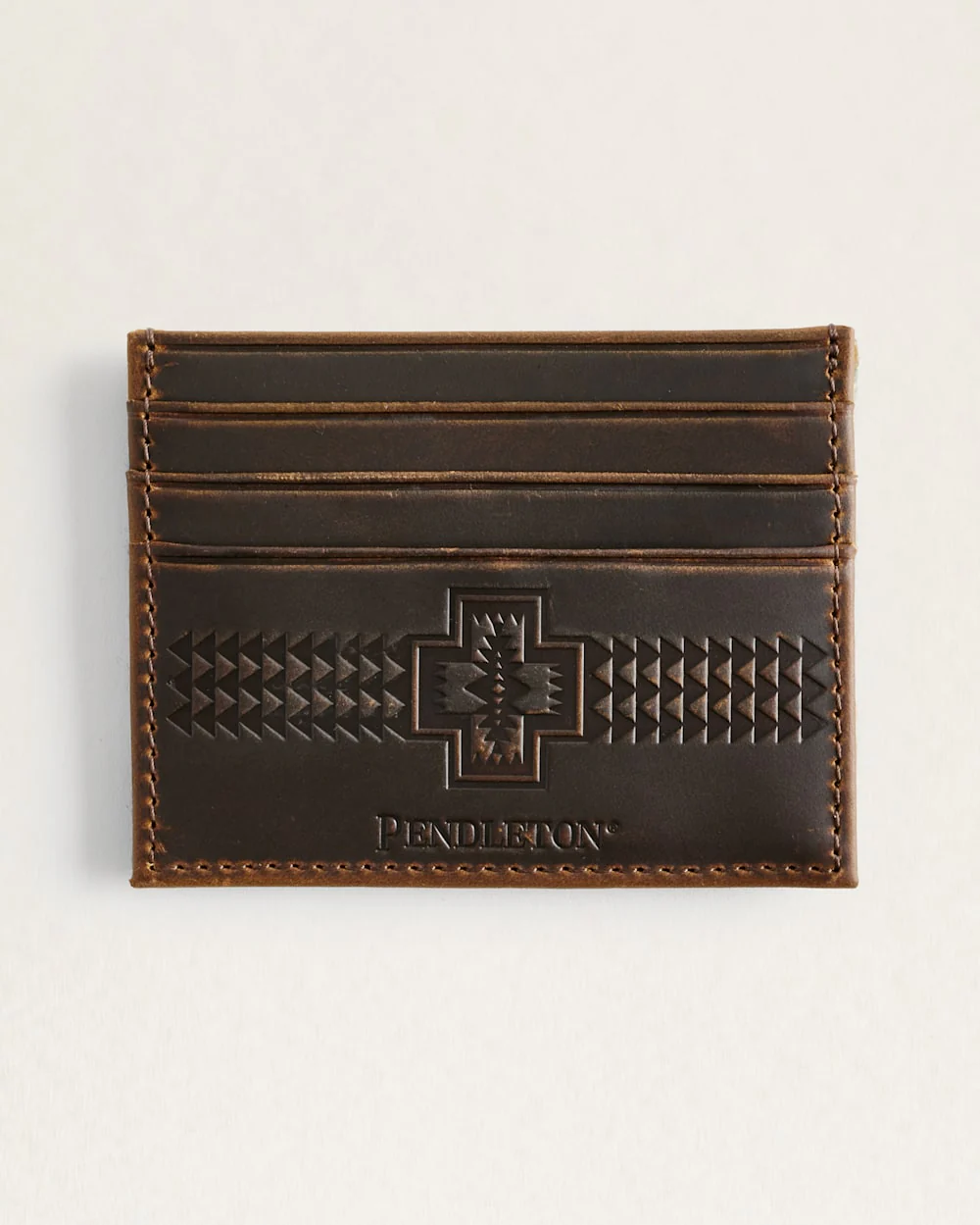 SOLSTICE CANYON WOOL/LEATHER SLIM WALLET