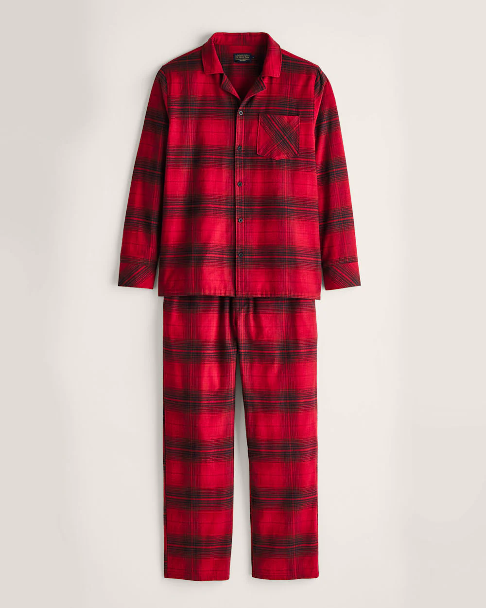MEN'S PLAID FLANNEL PAJAMA SET