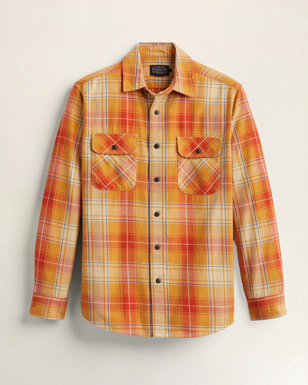 MEN'S PLAID BEACH SHACK COTTON SHIRT