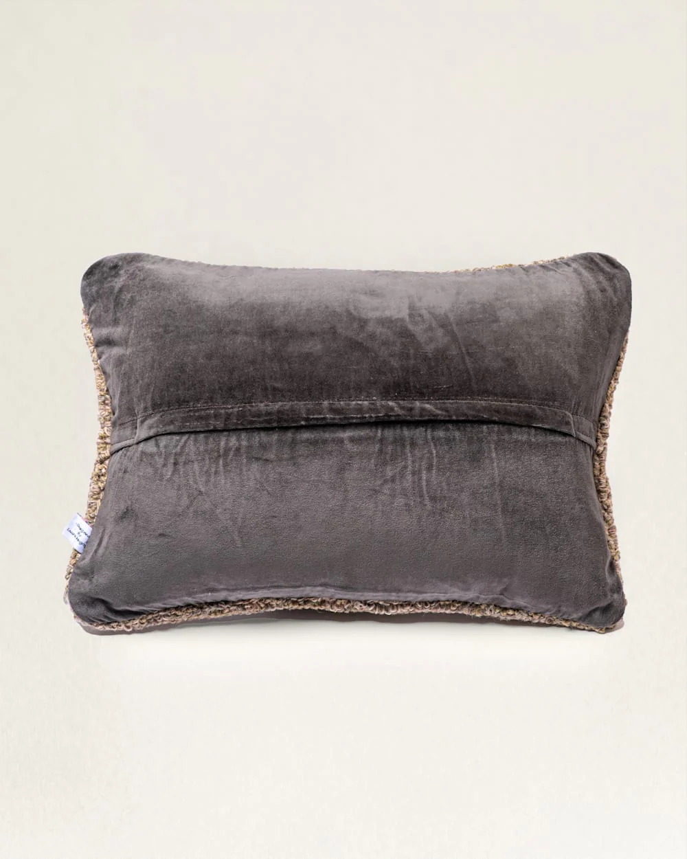 BEAR HOOKED LARGE LUMBAR PILLOW