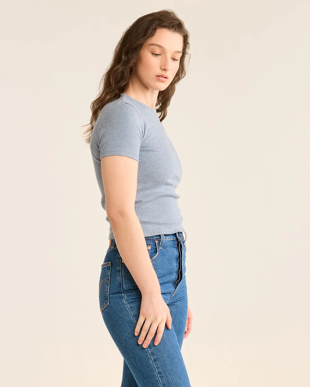 WOMEN'S PIMA COTTON BABY TEE