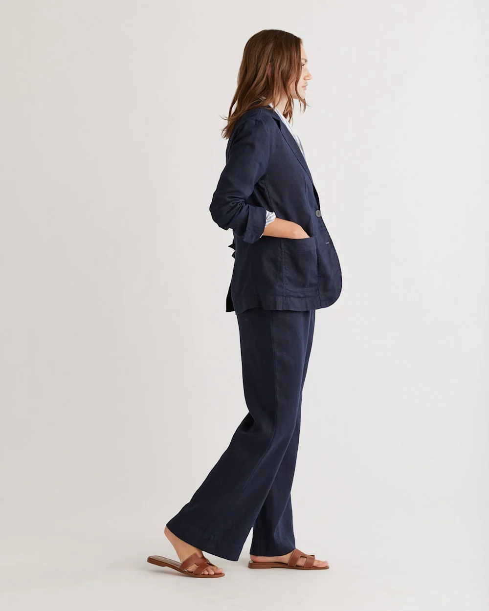 WOMEN'S BIRCH BAY LINEN BLAZER