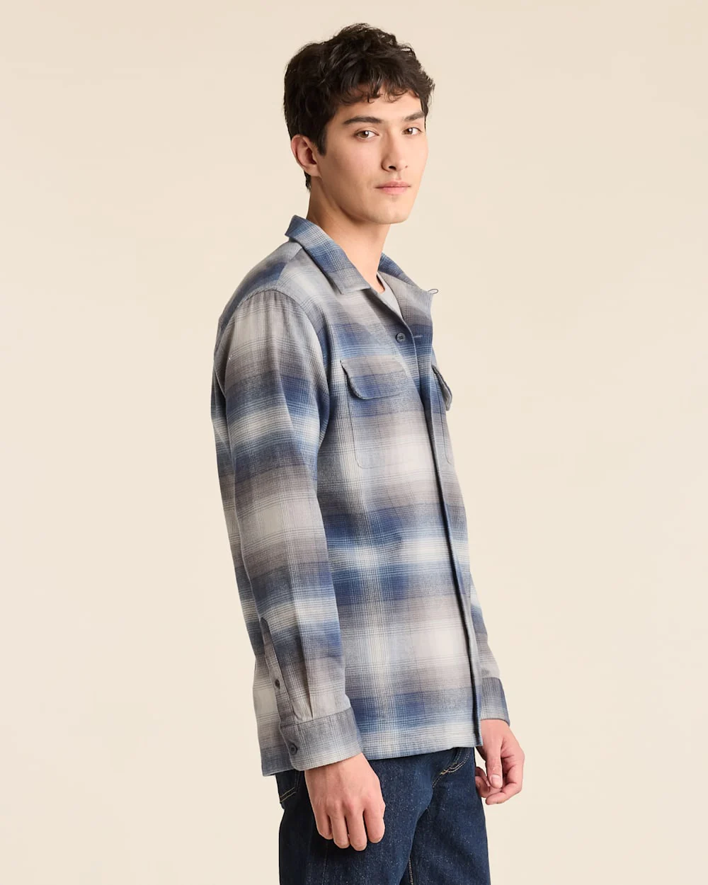 MEN'S PLAID COTTON BOARD SHIRT