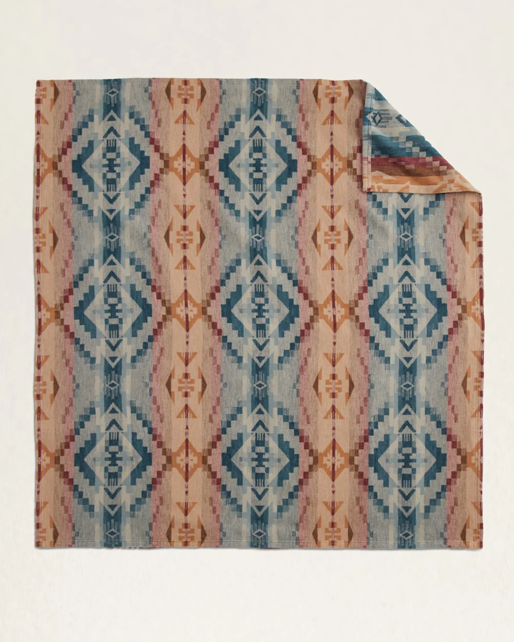 CARICO LAKE/STRIPE ORGANIC COTTON THROW GIFT PACK